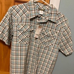 Gymboree button down short-sleeved shirt